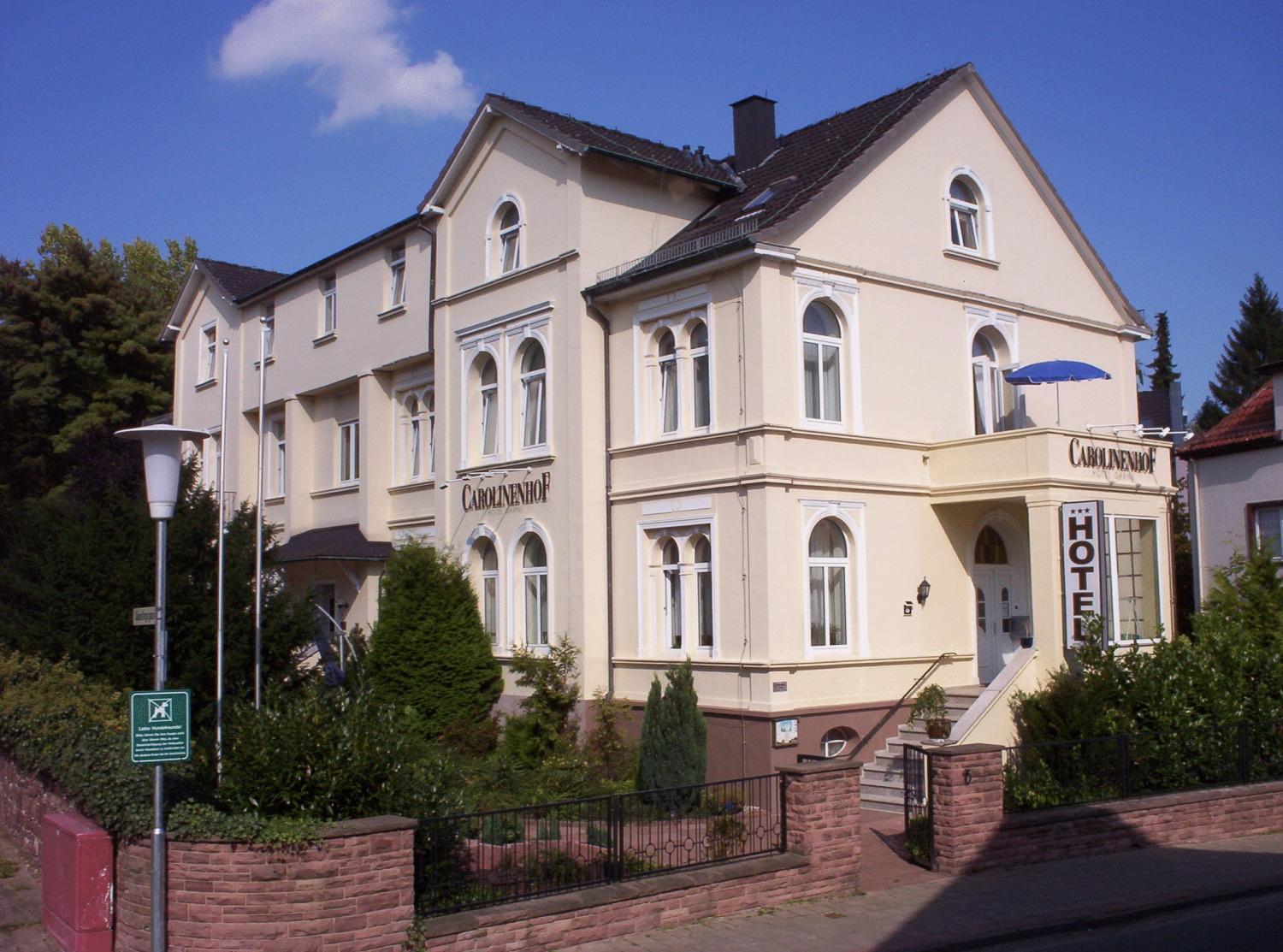 Hotel Carolinenhof Бад Пирмонт Екстериор снимка